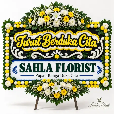 Papan Bunga Duka Sampang